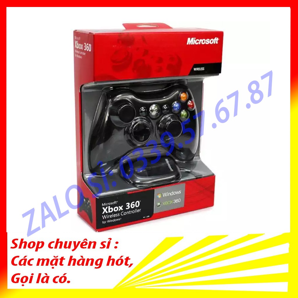 Tay Cầm Chơi Game Xbox 360 Usb - Tay Cầm Chơi Game PC, LapTop, Cắm Cổng USB hàng cực sịn phân phổi bởi shop chuyên sỉ