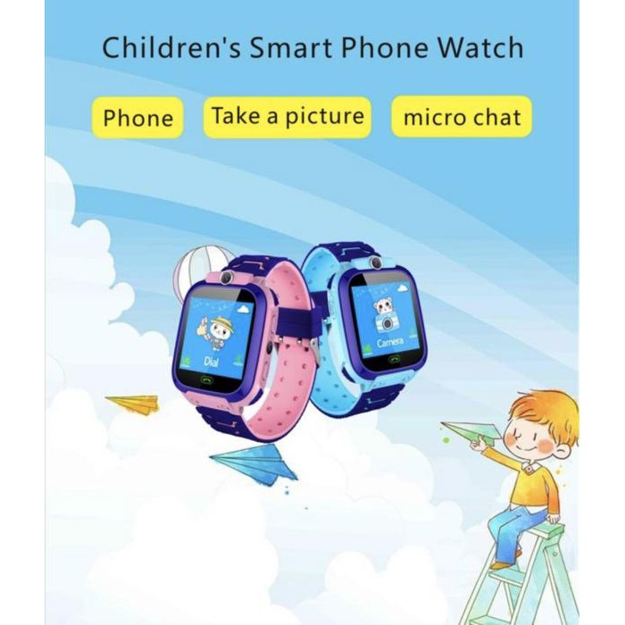 Đồng hồ Thông Minh Bé SMART WATCH KIDS có hỗ trợ tiếng Việt - HanruiOffical