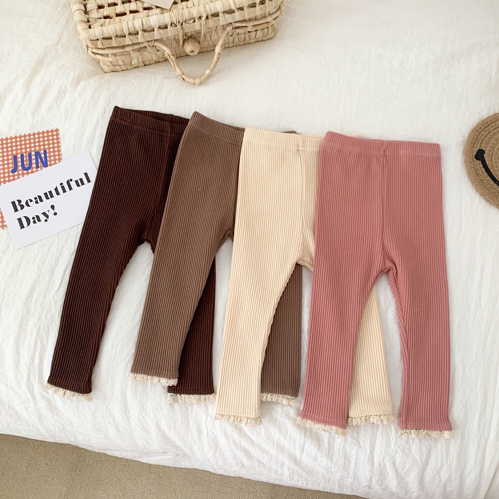 Quần dài ren công chúa cho bé gái sơ sinh