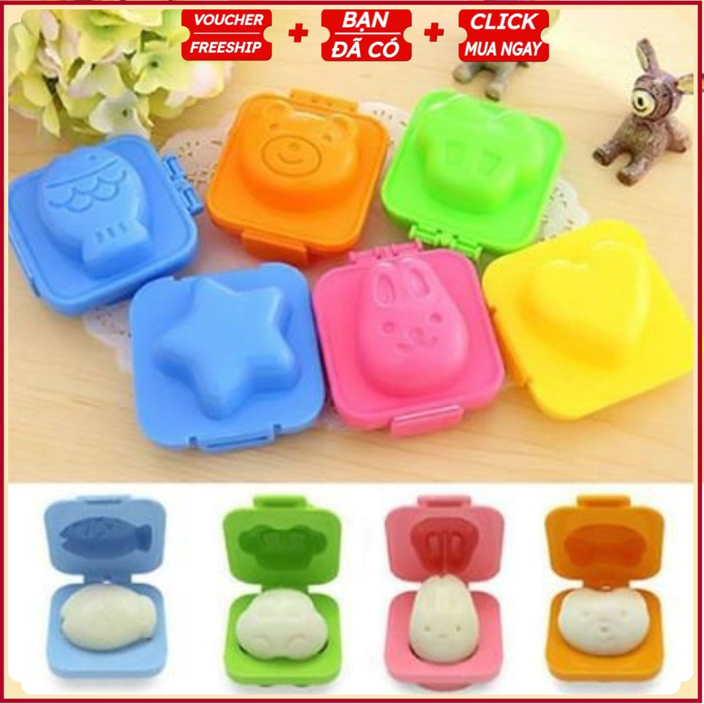 PVN14953 Khuôn Tạo Hình Cơm ,Trứng, Làm Bánh Cho Bé Ăn Dặm Ngon Miệng T2