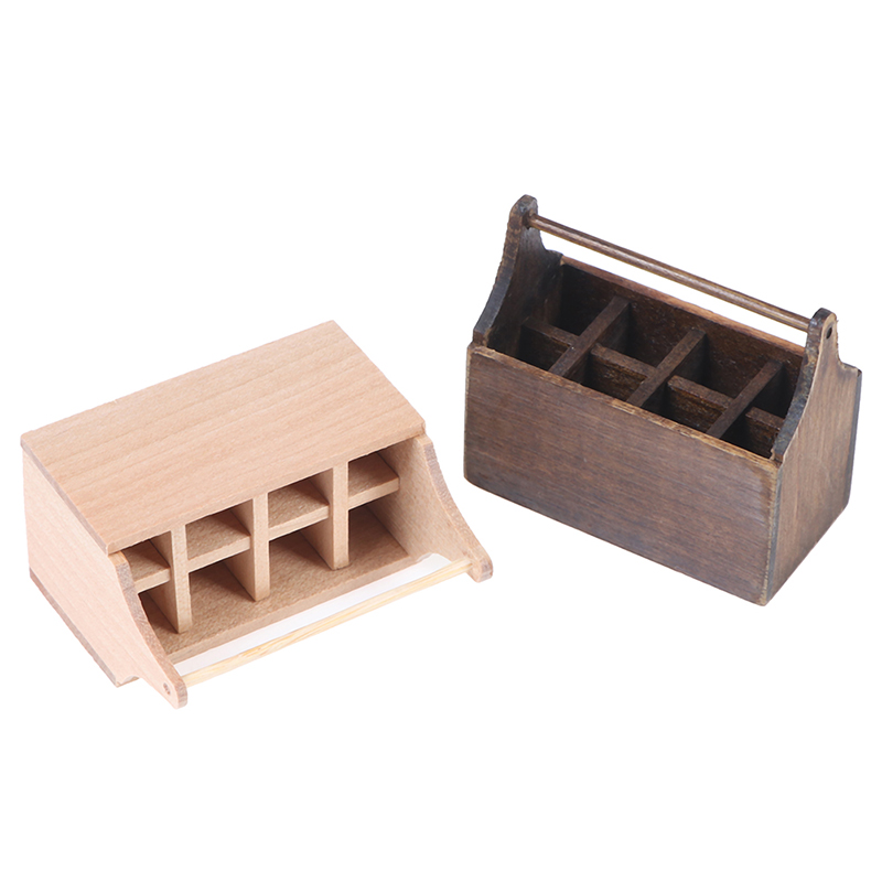 Hộp Dụng Cụ Sửa Chữa Mini Cho Búp Bê Tỉ Lệ 1 / 12