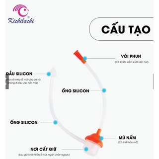 Hút mũi cong kichilachi cho bé