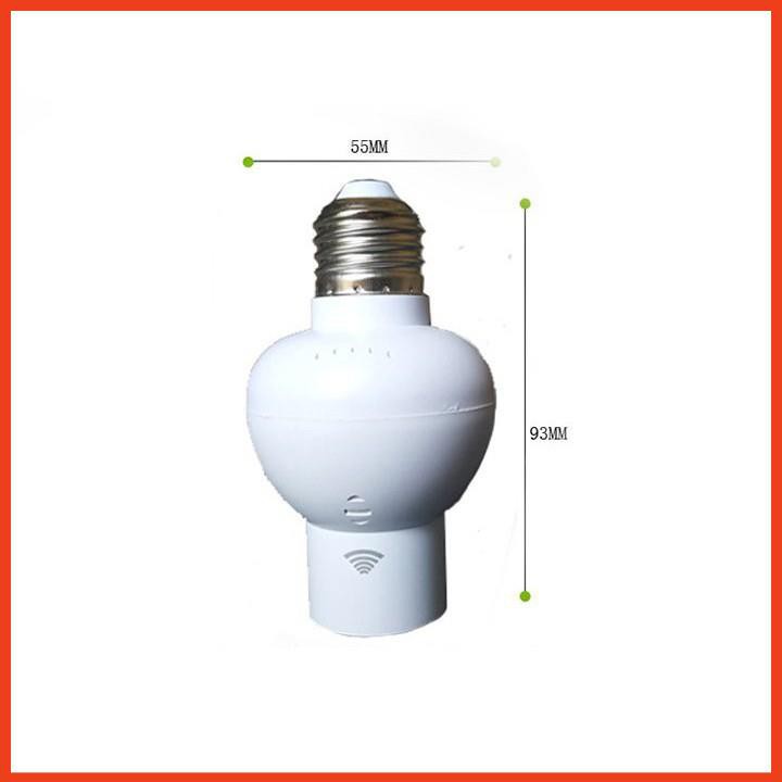 Đui đèn cảm biến âm thanh vỗ tay tự động phát sáng dùng được cho tất cả loại bóng đèn đui xoáy E27 hiện nay-GD323
