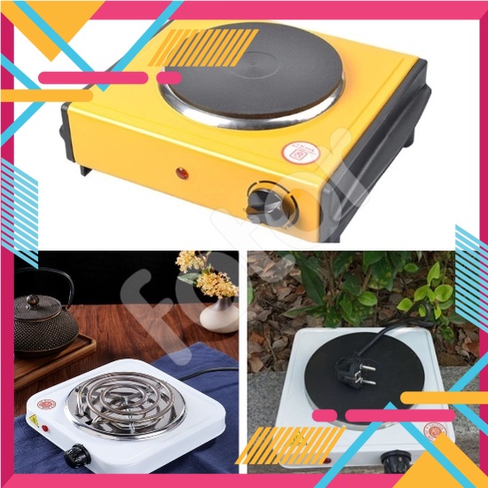 BẾP ĐIỆN MINI SOKANY SK-100A ĐẾ LÒ XO, ĐẾ BẰNG PHA CAFE, TRÀ, NẤU NƯỚC 1000W [HCM]