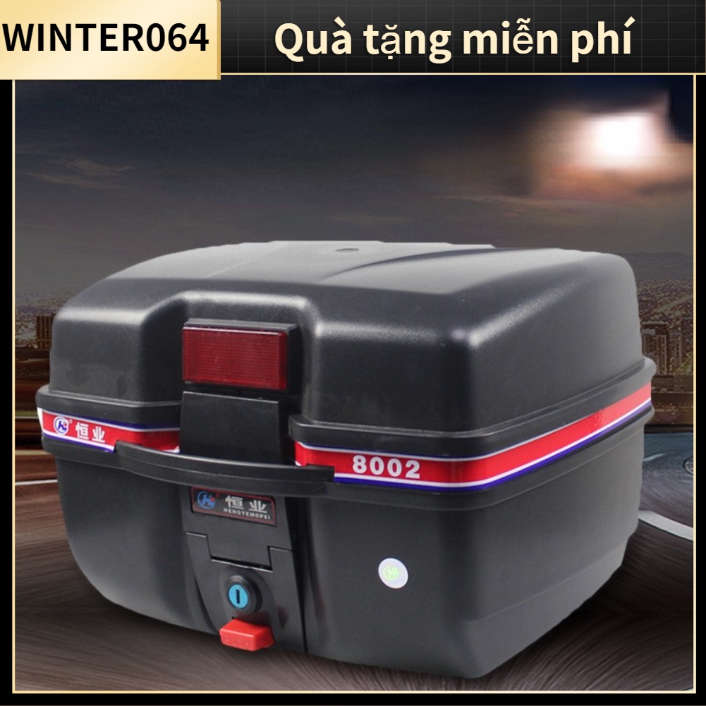 Thân sau xe máy Chống thấm nước va đập xước Xe Hộp phía cho điện tay ga Winter064