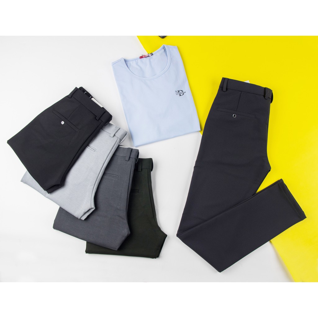 [Sale sốc] Quần ÂU nam CHẤT LIỆU VẢI TRƯỢT dáng hàn quốc ||Co giãn tốt || Cam kết chất lượng | BigBuy360 - bigbuy360.vn