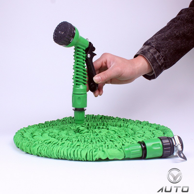 Bộ vòi xịt rửa xe ô tô, xe máy, tưới cây co giãn tiện lợi