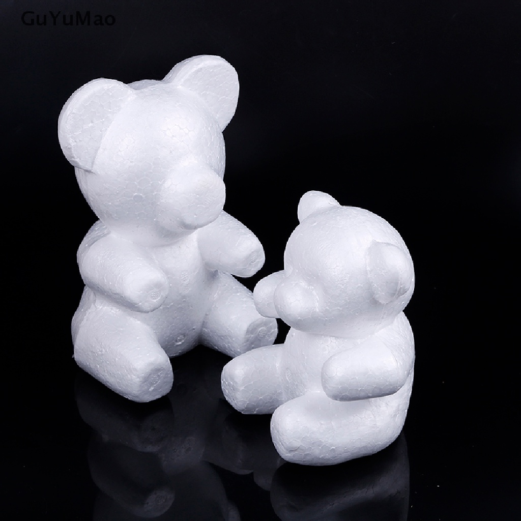 Khuôn xốp làm gấu bông hồng nhân tạo 15cm / 20cm / 33cm diy