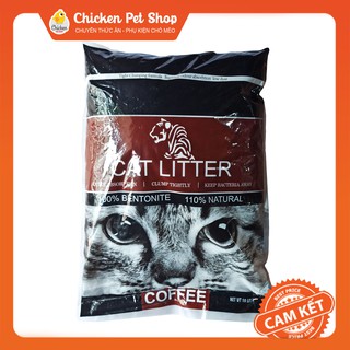 Cát Vệ Sinh Khử Mùi Cho Mèo Cat Litter Mùi Cafe 10L (8Kg)