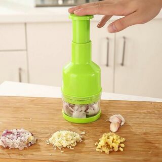 Dụng cụ dập tỏi ớt đa năng