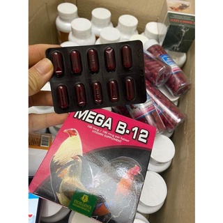 DT 1 VỈ MEGA B12 DINH DƯỠNG CHO GÀ ĐÁ MAU LÊN NƯỚC MÁU