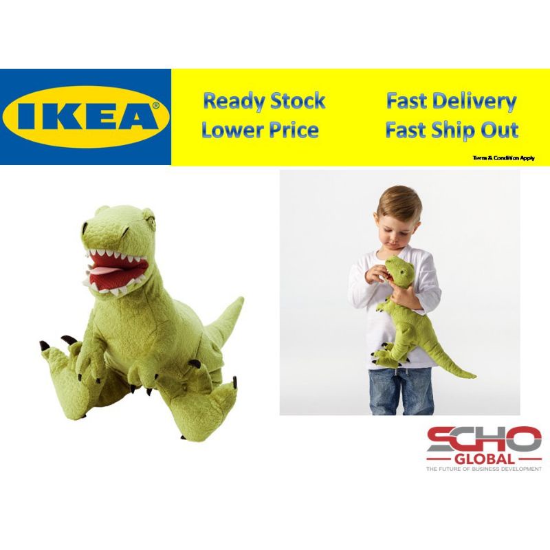 Gấu bông khủng long Jattelik Ikea T Rex