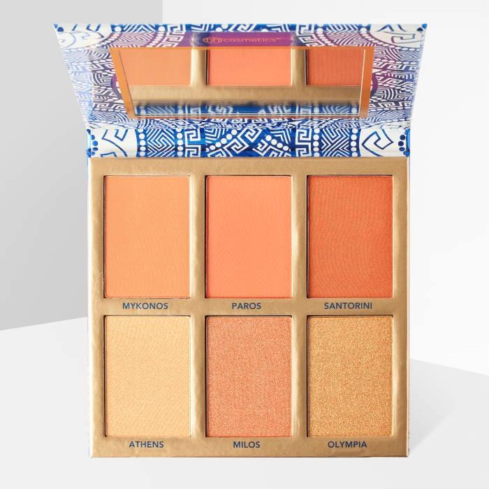 Bảng phấn má BH Cosmetics Glowing in Greece 6 Color Palette