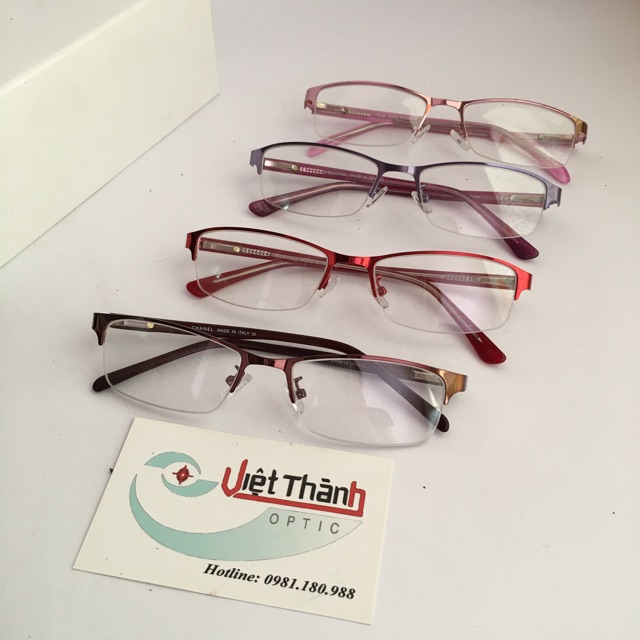 Kính mảnh kim loại đủ màu nửa viền | BigBuy360 - bigbuy360.vn