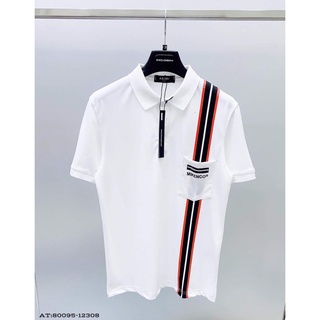 Áo polo Mikenco túi khoá viền dọc, áo thun cổ bẻ, áo đôi nam nữ - Bee Shop
