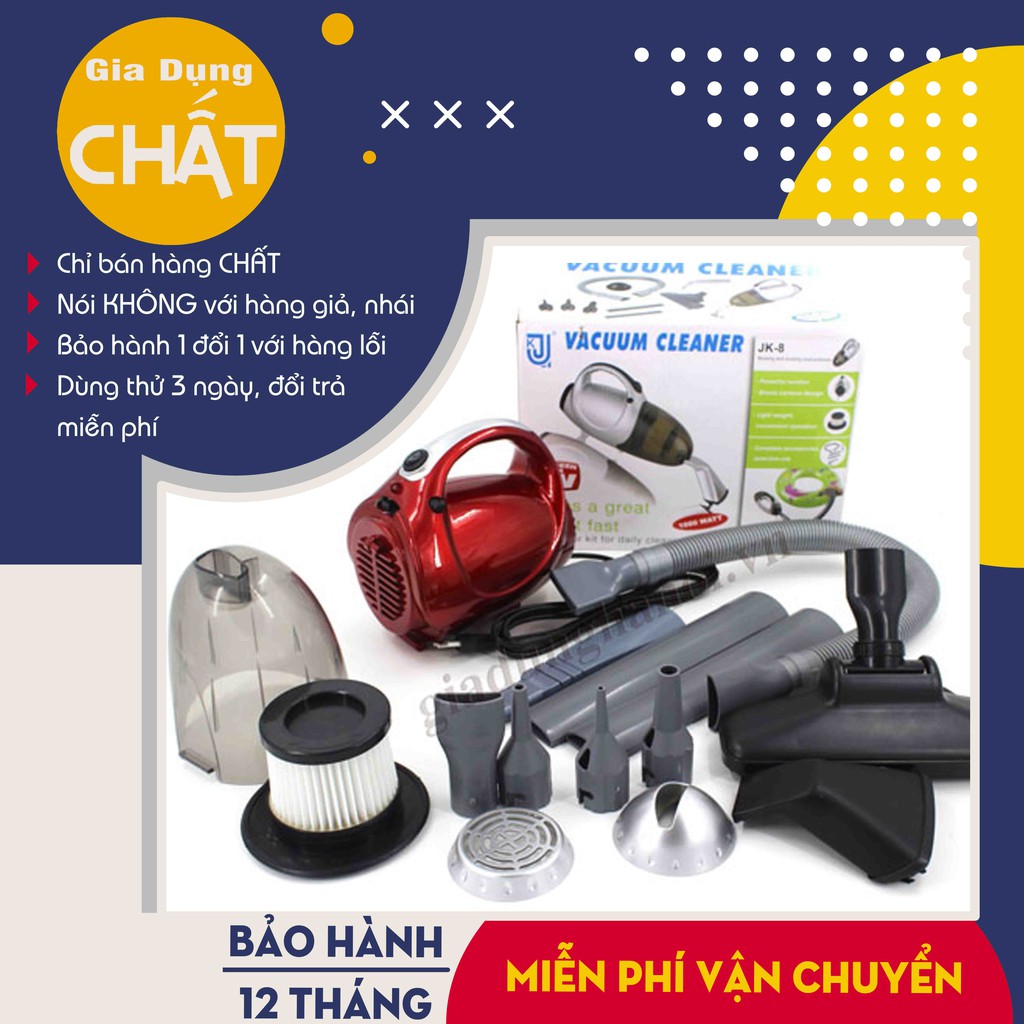 Máy hút bụi cầm tay vacuum cleanr JK8, máy hút bụi hai chiều đa năng