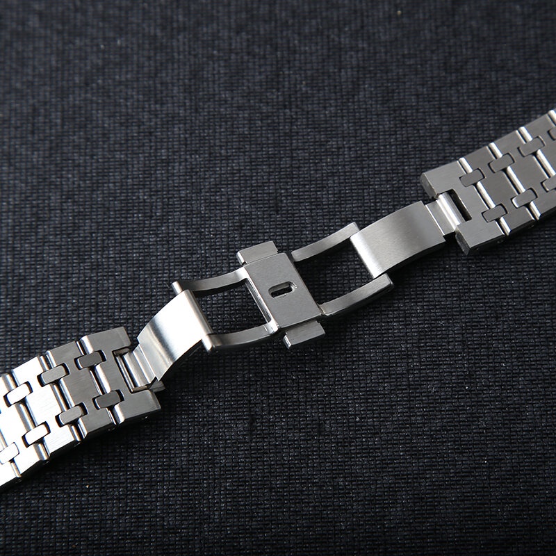 Dây Đeo Đồng Hồ Bằng Thép Không Gỉ 26mm Cho AP ROYAL Sồi Có Khóa Khắc Họa Tiết 26mm