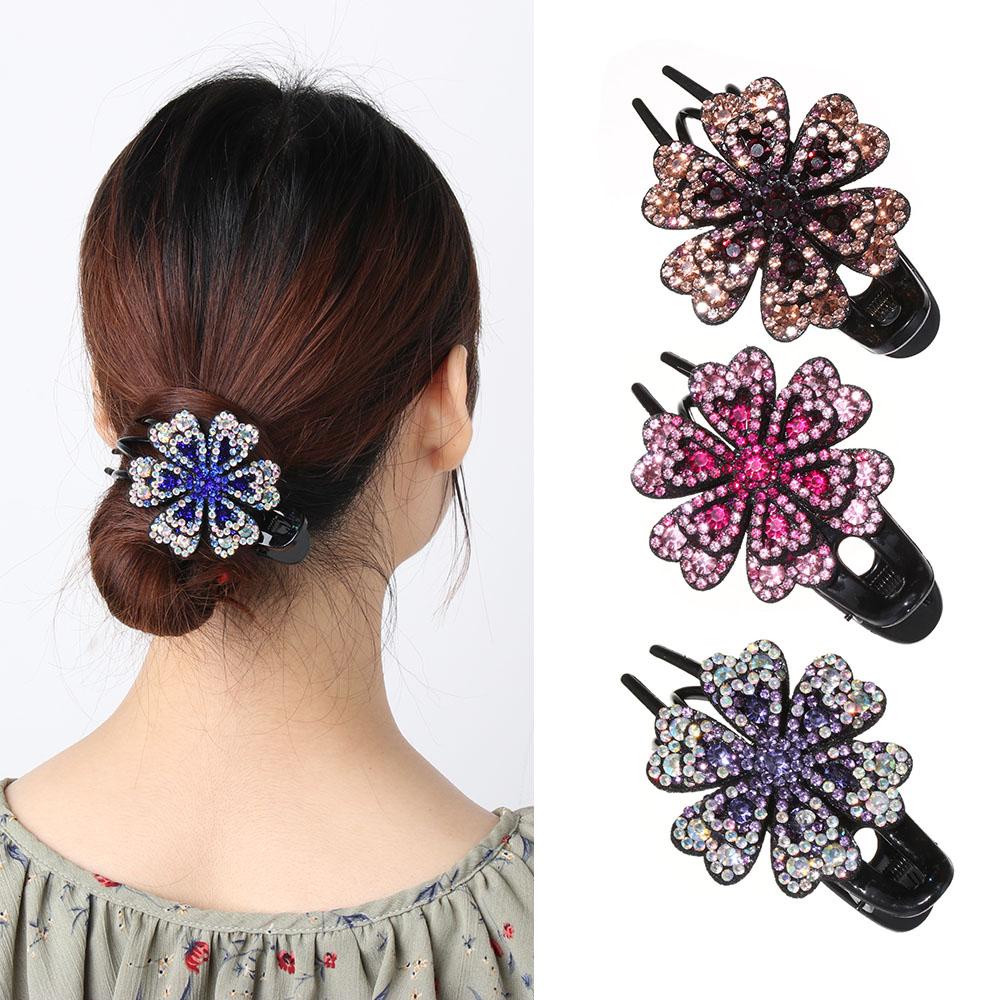 Kẹp Tóc Mỏ Vịt Linh Hoạt Tạo Kiểu Tóc Thời Trang