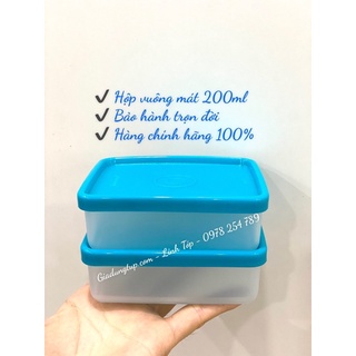 Hộp vuông mát 200ml Tupperware bảo hành trọn đời