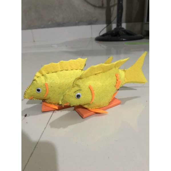 con cá đồ dùng mầm non