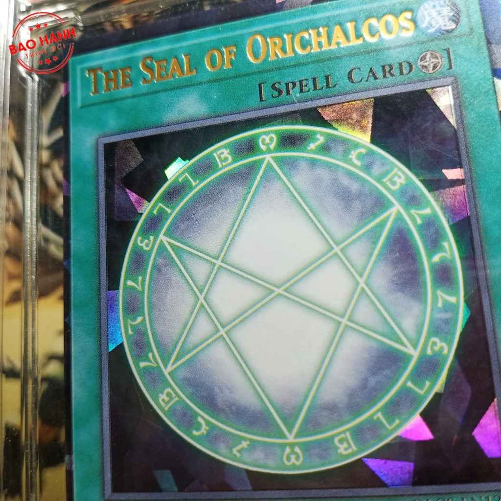 Yugioh Bài Yugi Muto lá The seal of Orichalcos ấn cô chú phong ấn Orichalcos 1458 D5 47