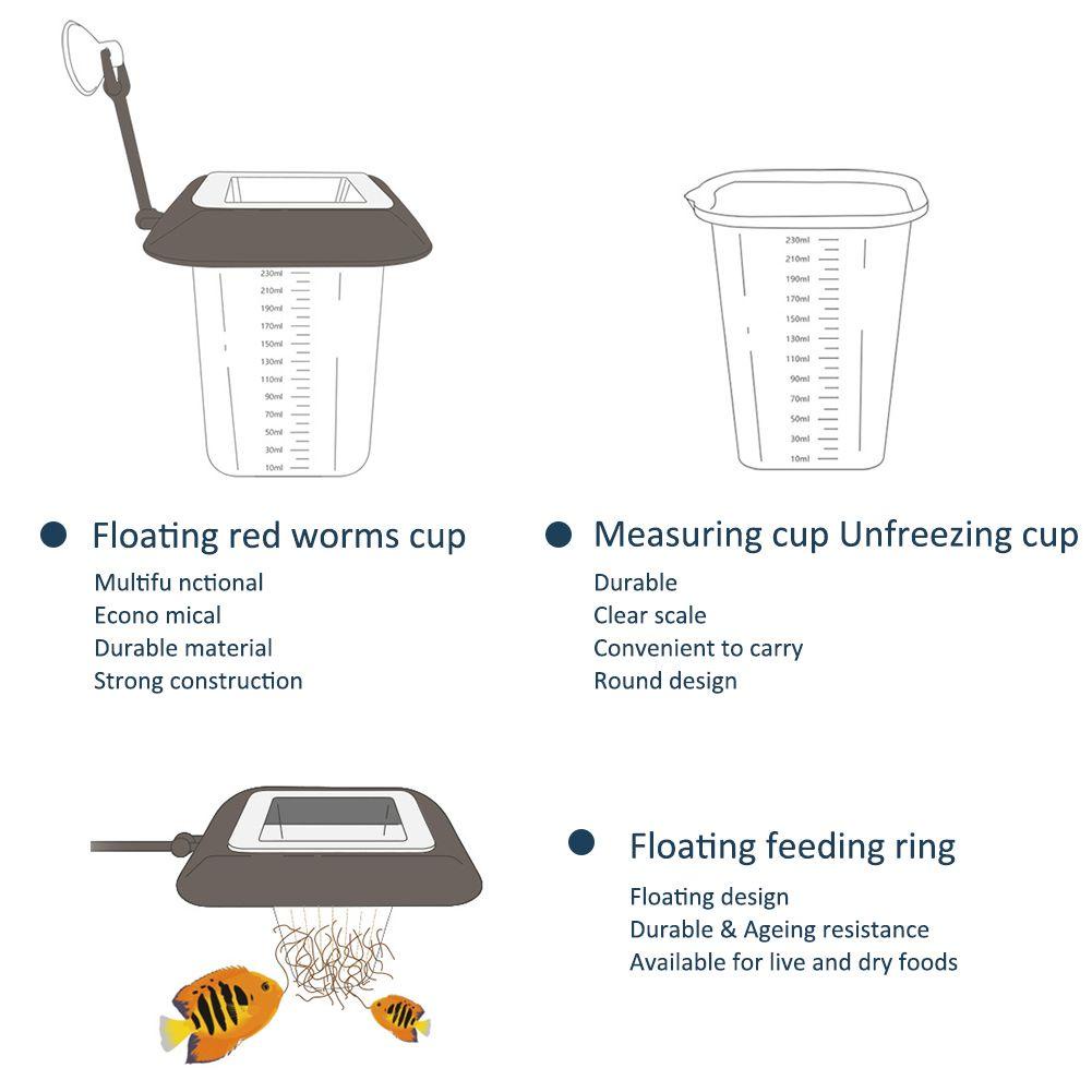 ZAIJIE24 Dụng Cụ Cho Cá Ăn Bằng Thép Không Gỉ