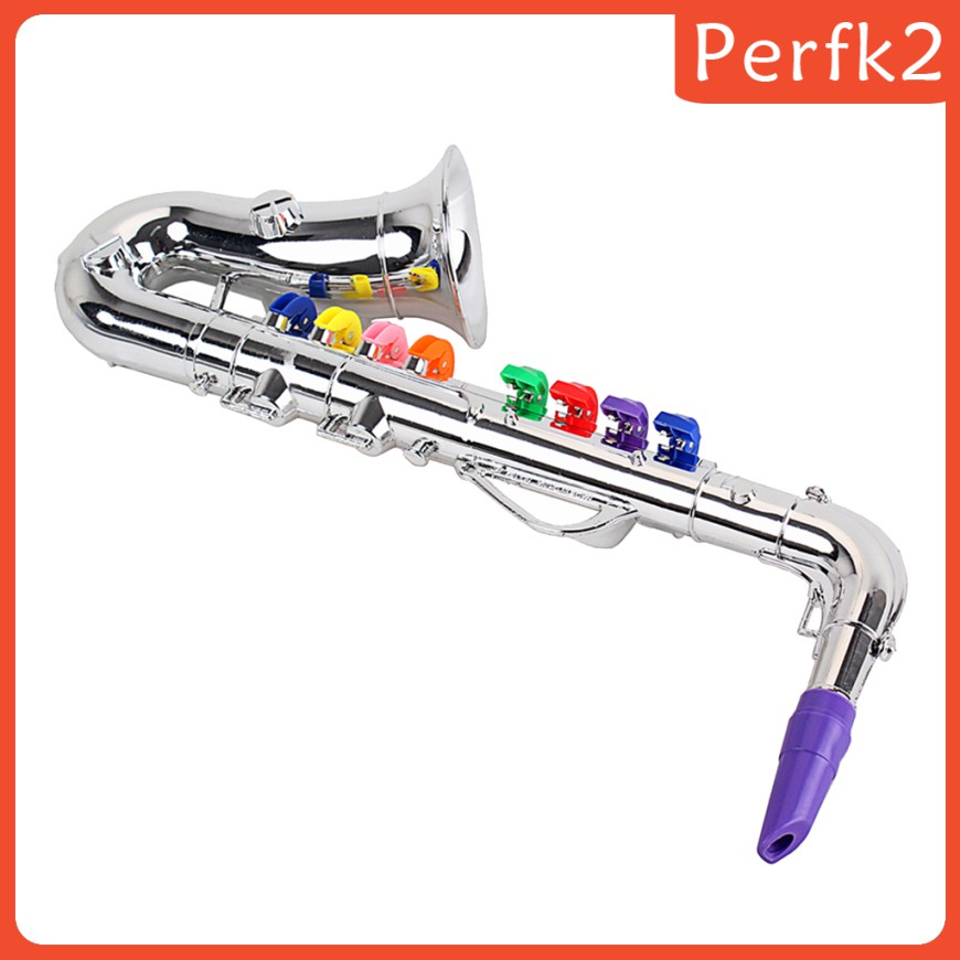 Bộ Kèn Saxophone Mini Perfk2 Gồm 8 Nốt Âm Nhạc Dành Cho Trẻ Em