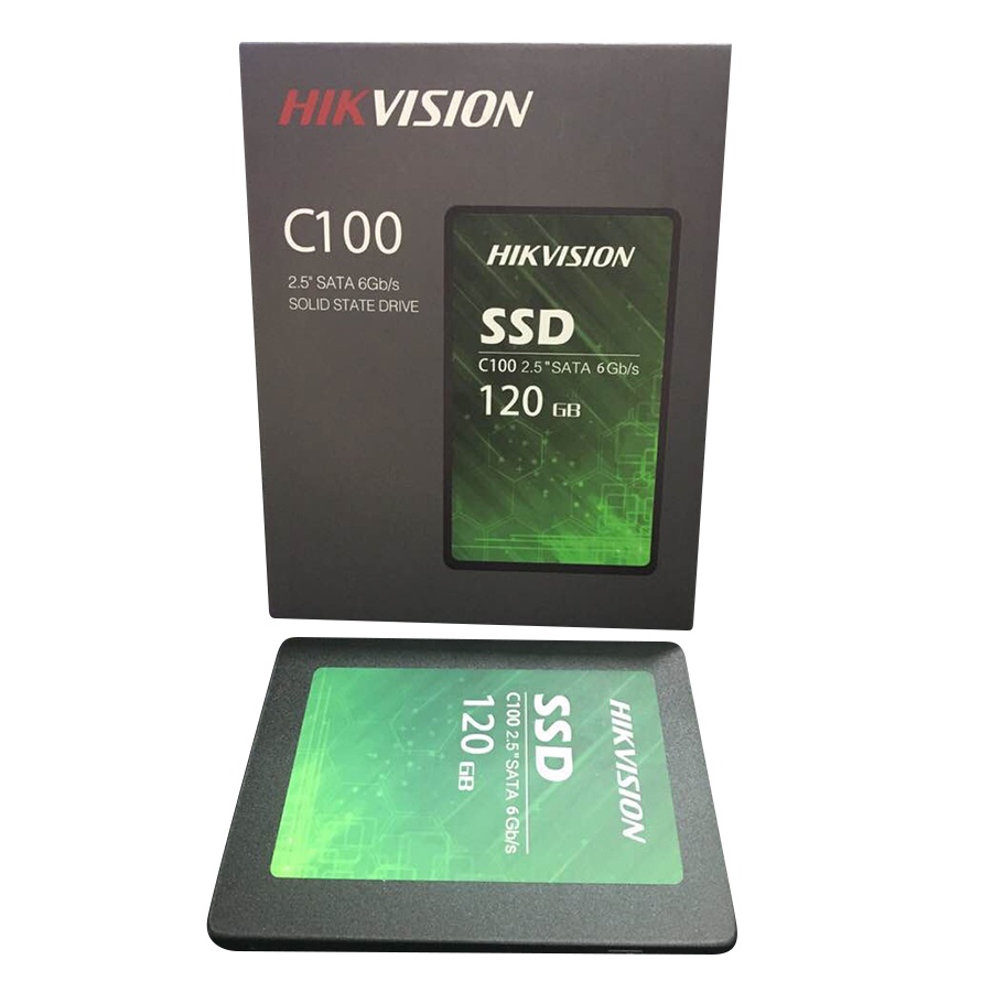[Rẻ vô địch] Ổ cứng SSD HIKVISION C100 120Gb 2.5" sata (Chính Hãng, bảo hành 36 tháng)