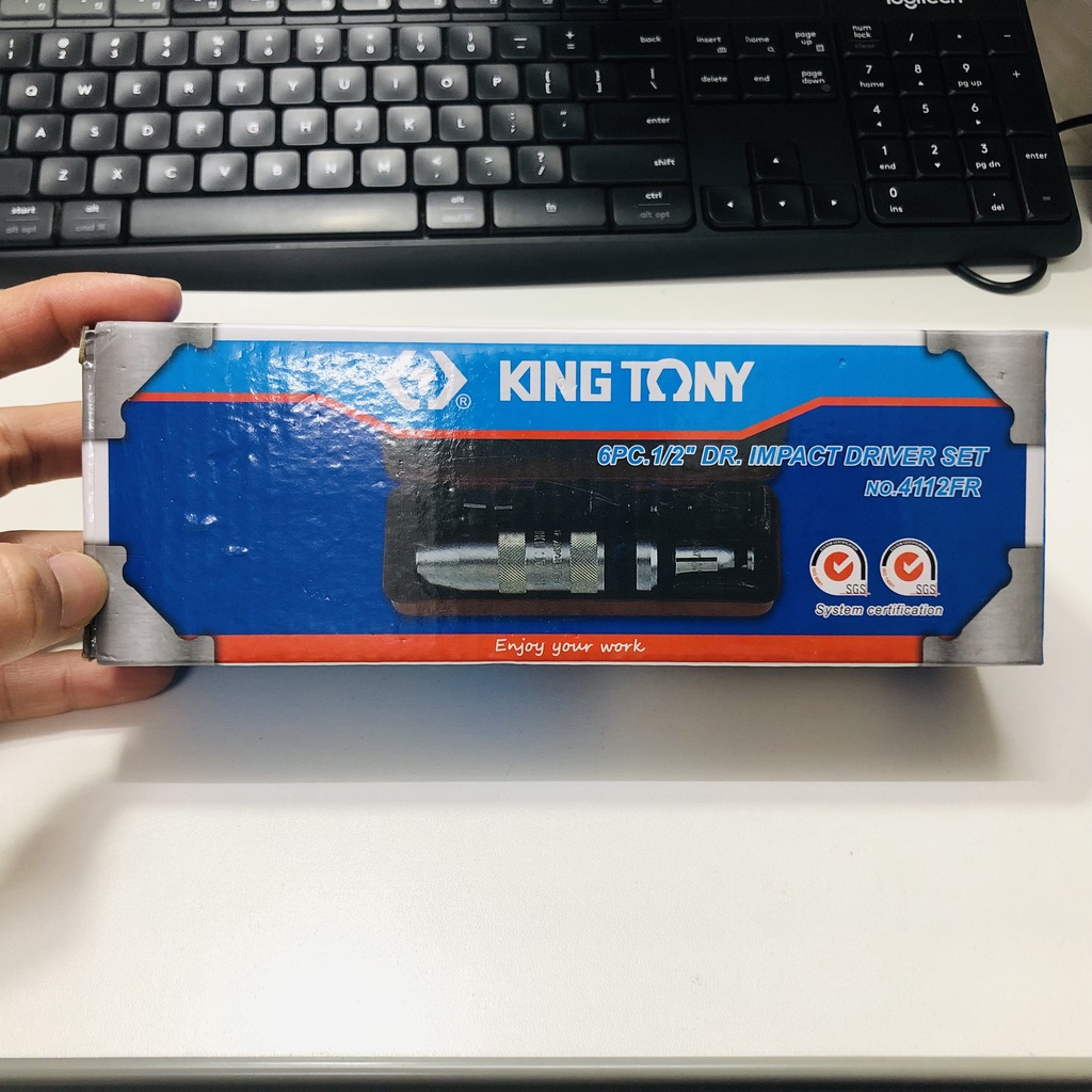 Tô vít đóng tự xoay Kingtony Kako Store, bộ tua vít đóng đảo chiểu 6 chi tiết