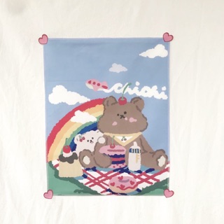 ( h2storee ) Tranh vải decor
