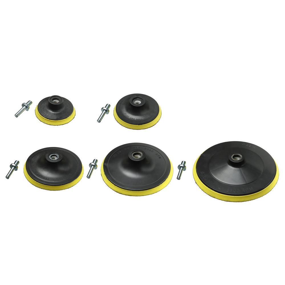 Bộ 5 Đĩa Đánh Bóng Xe Ô Tô 3 / 4 / 5 / 6 / 7 Inch
