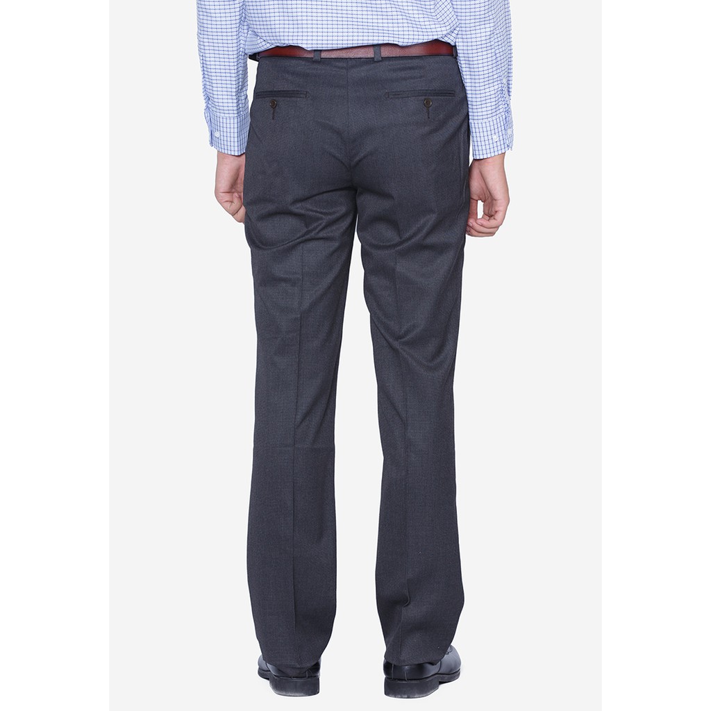 Quần tây Mattana Classic Fit MQM87160064519543 màu xám chì | BigBuy360 - bigbuy360.vn