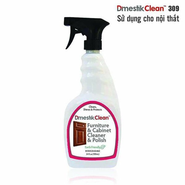 Dung Dịch Vệ Sinh Làm Sạch Đồ Nội Thất D'mestik Clean 309