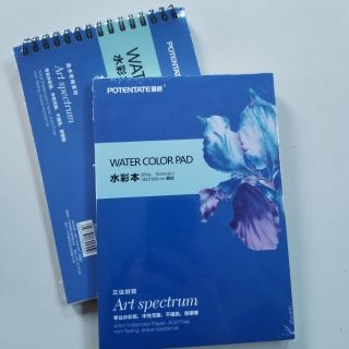 Sổ màu nước potentate a5 bìa xanh