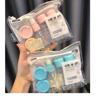 Bộ Chiết Mỹ Phẩm Cá Nhân tiện dụng khi đi Du Lịch