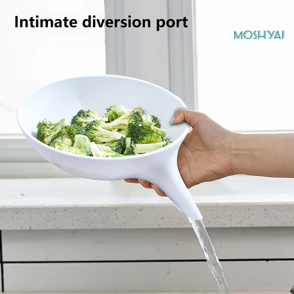 Rổ Nhựa Thoát Nước Thực Phẩm Tiện Dụng Cho Nhà Bếp