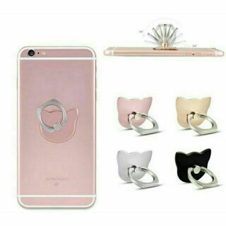 Giá đỡ điện thoại hình mèo iring