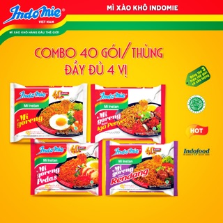 [HN] MÌ XÀO KHÔ GORENG INDOMIE 4 VỊ
