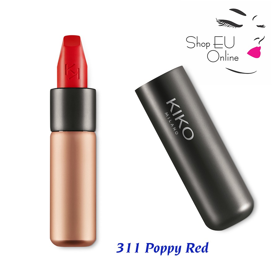 Son Lì Kiko Velvet Passion Matte Lipstick Kiko Milano Italy