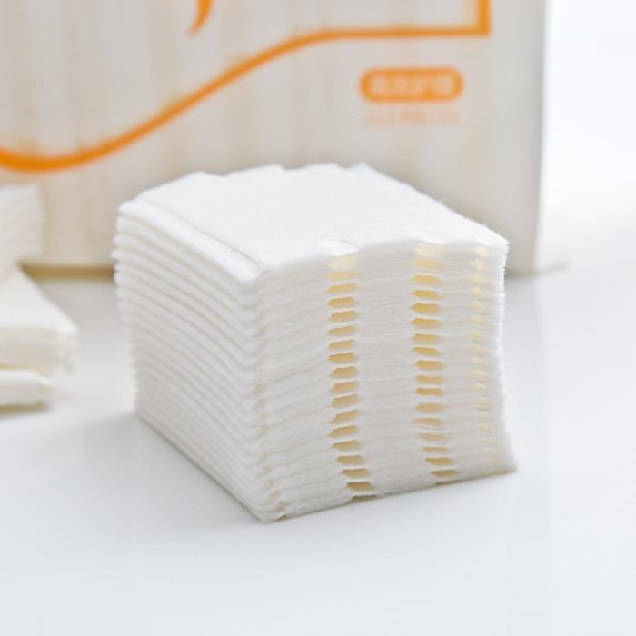 Bông tẩy trang cotton pads 3 lớp túi 222 miếng hàng nội địa trung -Hàng Chính Hãng Loại  1