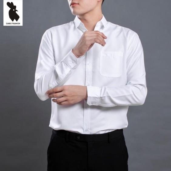 Áo sơ mi nam tay dài có túi Ttnpigo - 1778 chất mềm mịn, không xù lông, thấm hút mồ hôi tốt