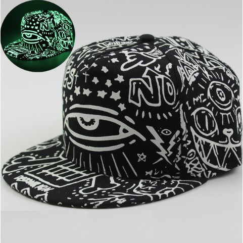 Mũ Snapback phát quang hình lá phong | AKZ-SNAPBACK