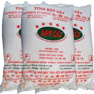 Tinh bột sắn 1kg ( làm bánh bột lọc, bánh da lợn....)