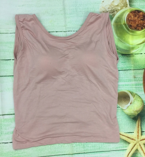 Áo kiểu hở lưng đắp chéo (có mút ngực)