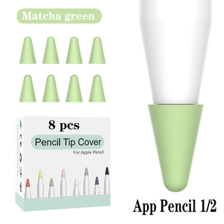 Touchscreen set 2-8 nắp silicon bảo vệ bút cảm ứng cho apple pencil 1st 2nd