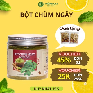 Bột chùm ngây hữu cơ thảo dược Thông Cát giúp đẹp da, dưỡng trắng da mặt, lợi sữa, bồi bổ sức khỏe (bột ăn dặm cho bé)