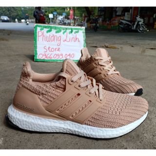 Giày thể thao Ultra boost Nâu đất, đen, trắng