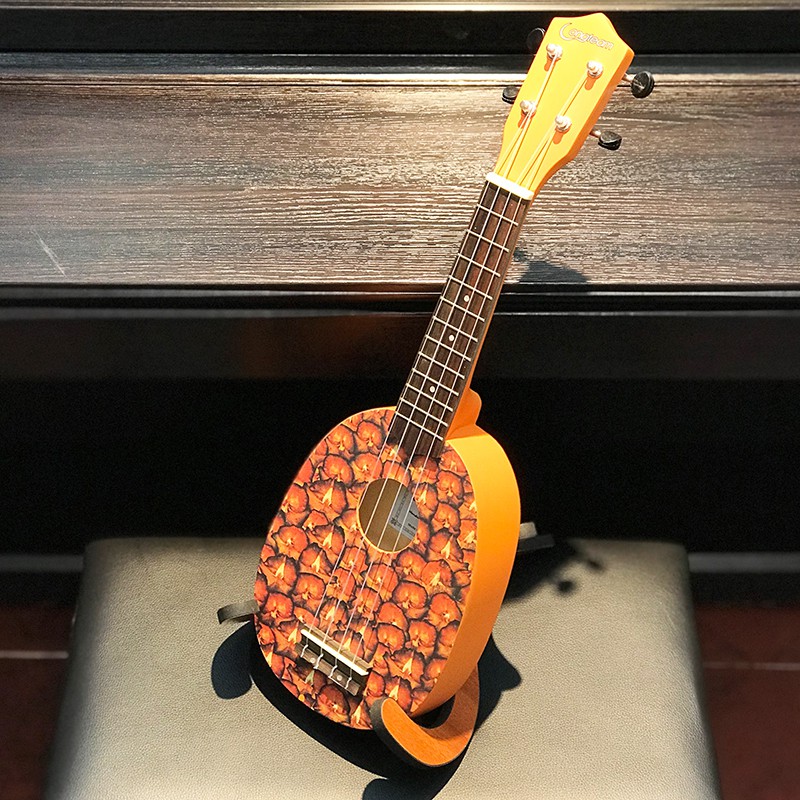 Đàn Ukulele Longteam | Tặng FULL Phụ Kiện | Voucher Giảm 100K | Size 21 Soprano | Hình Quả Dứa