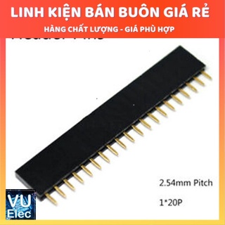 Jump Đơn Cái 2.54MM 1x20P Thẳng