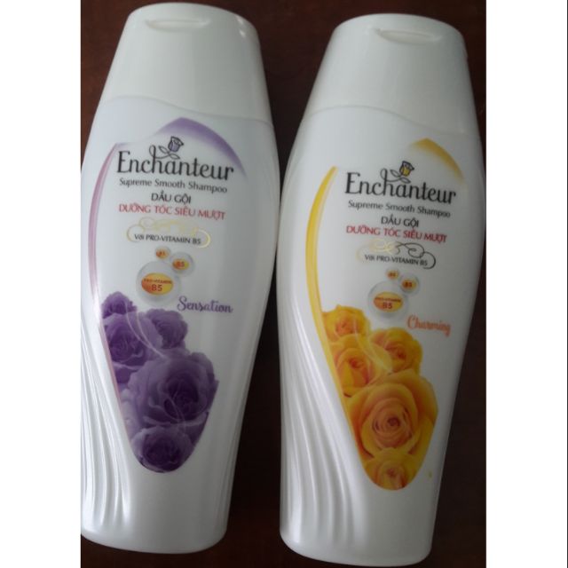 Enchanteur - Dầu Gội siêu mượt 150g (màu tím và vàng)